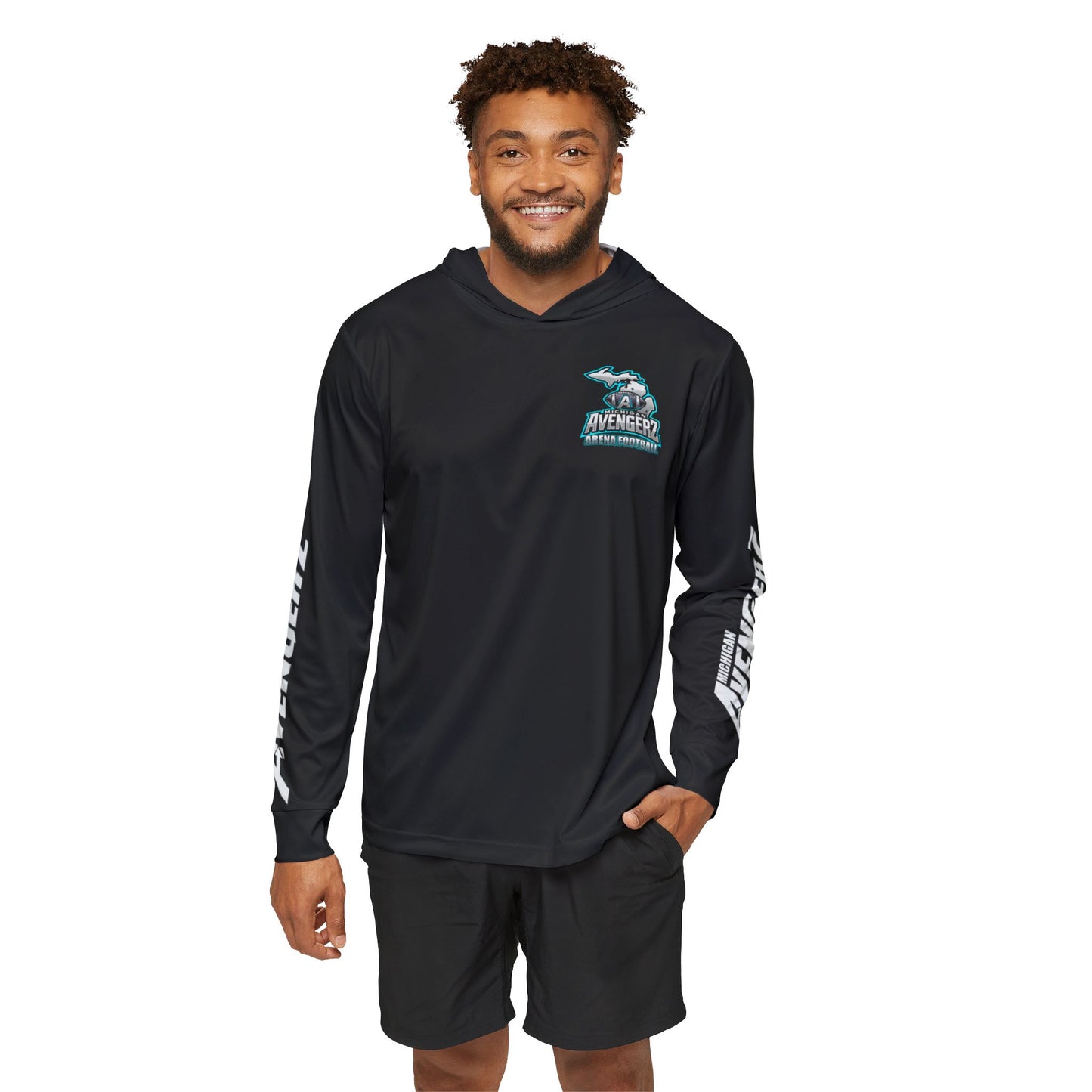 Men's Sports Warmup Hoodie - Avengerz Graphic Athletic Hoodie for Active Lifestyle
