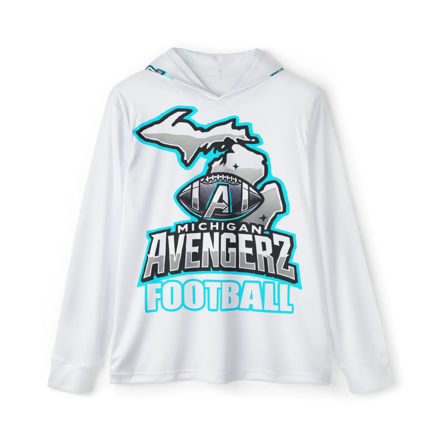Men's Sports Hoodie - Michigan Avengerz Football Team Gear