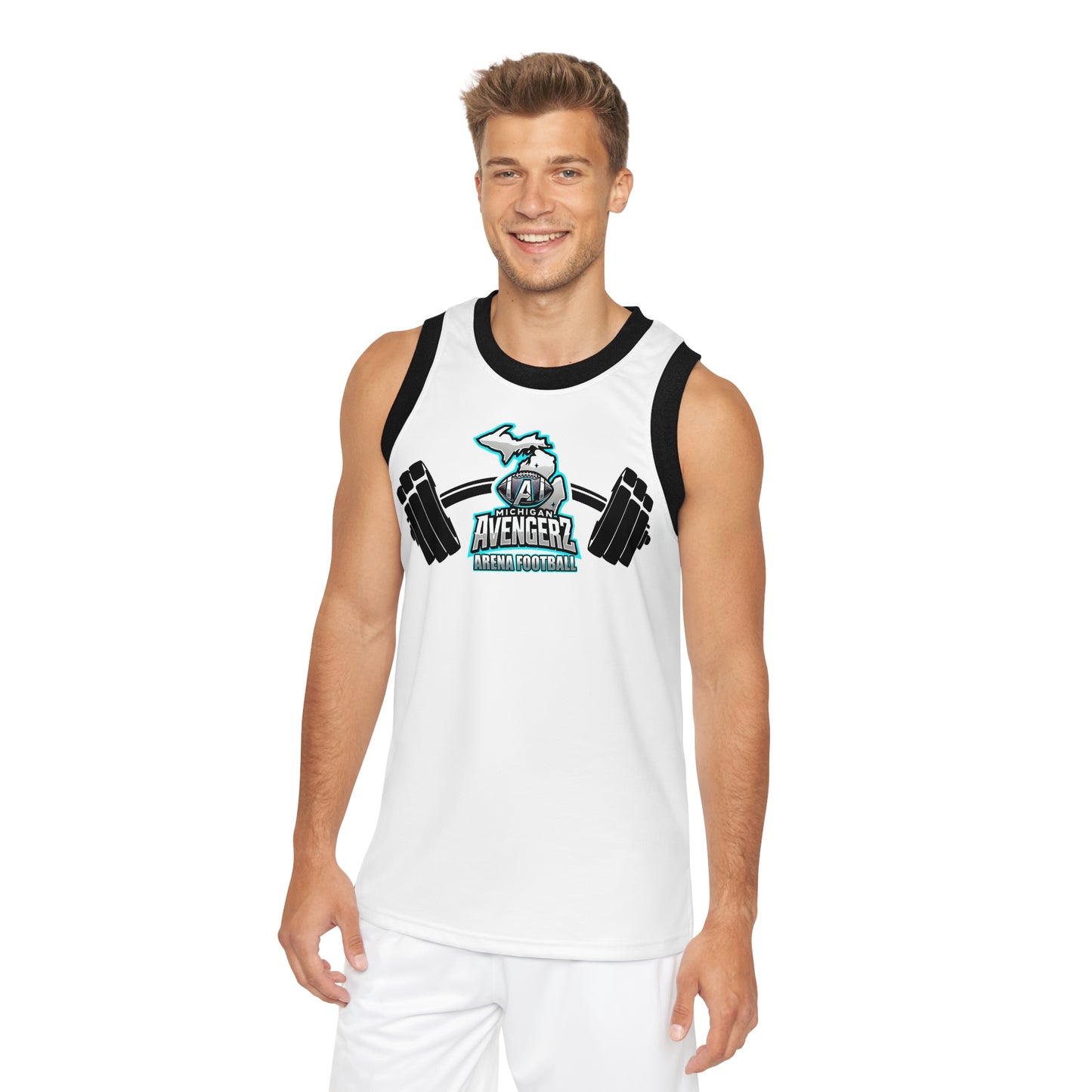 Custom Unisex Weightlifting Jersey | Avengerz Arena Football Design