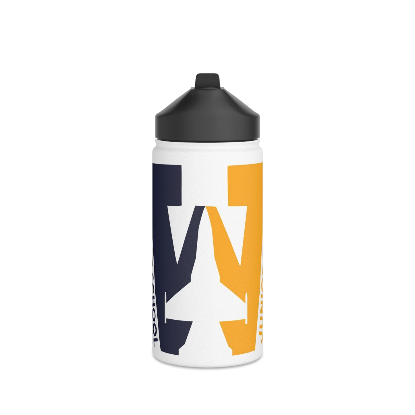 WAGAR LOGO - Stainless Steel Water Bottle, Standard Lid