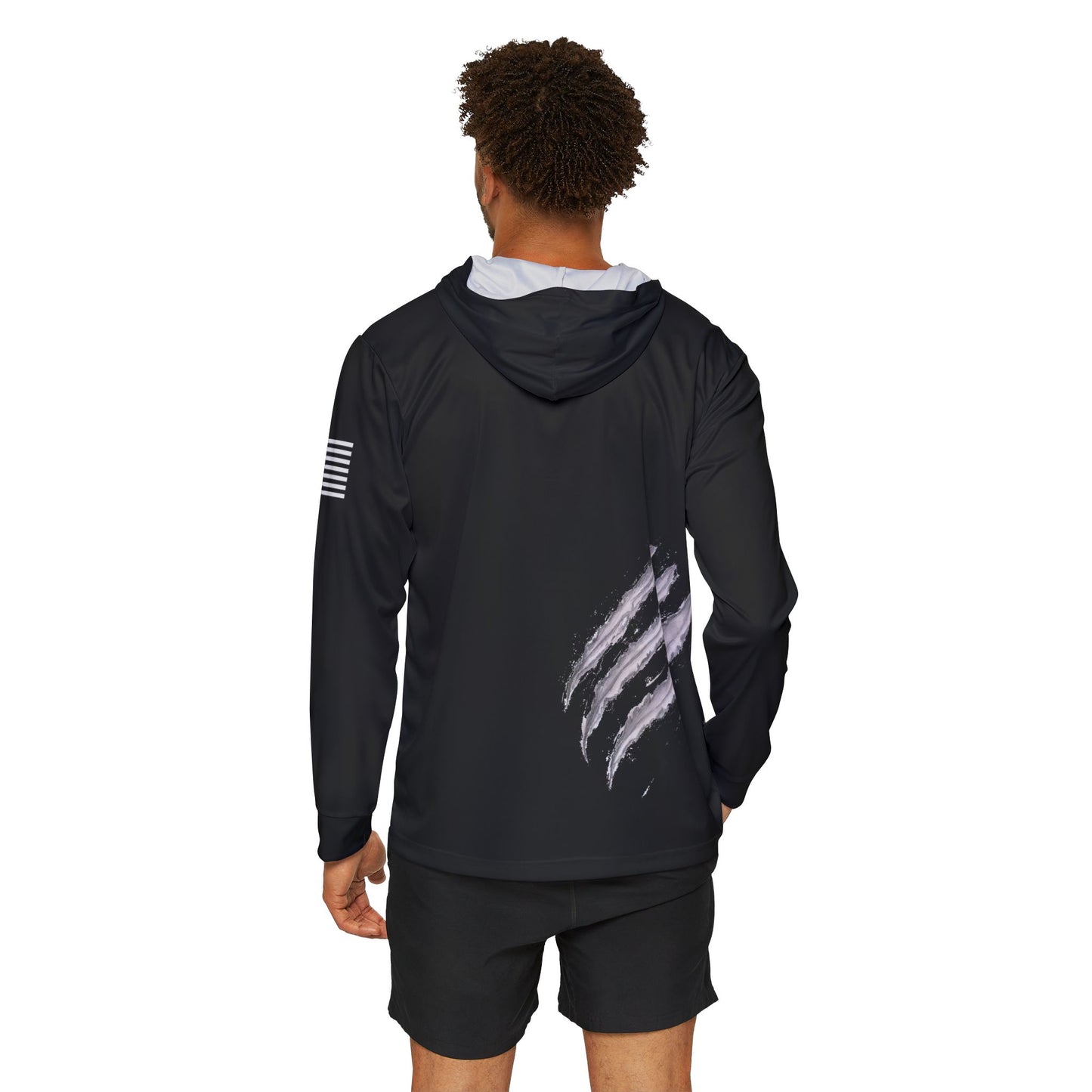 Men's Sports Hoodie - "Clawed" Raptor Design