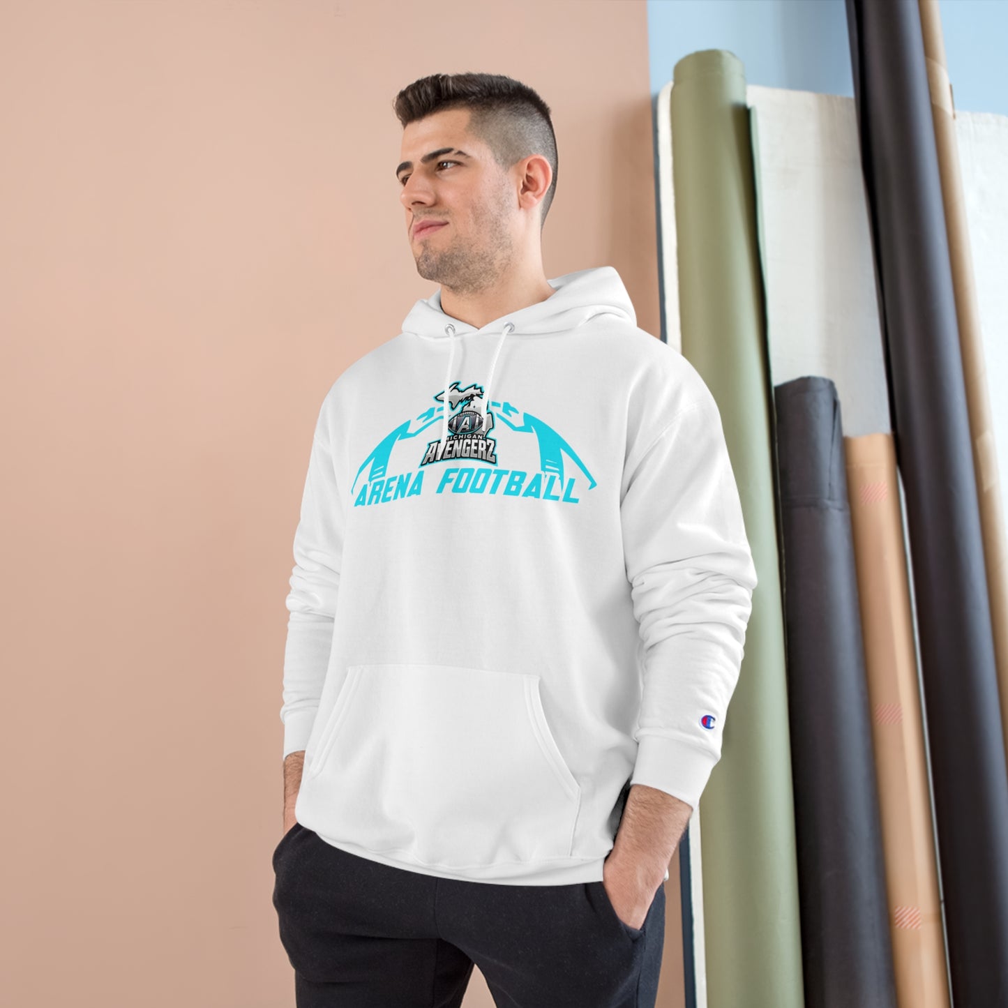 Avenger Arena Football Champion Hoodie - Cozy Sportswear for Fans