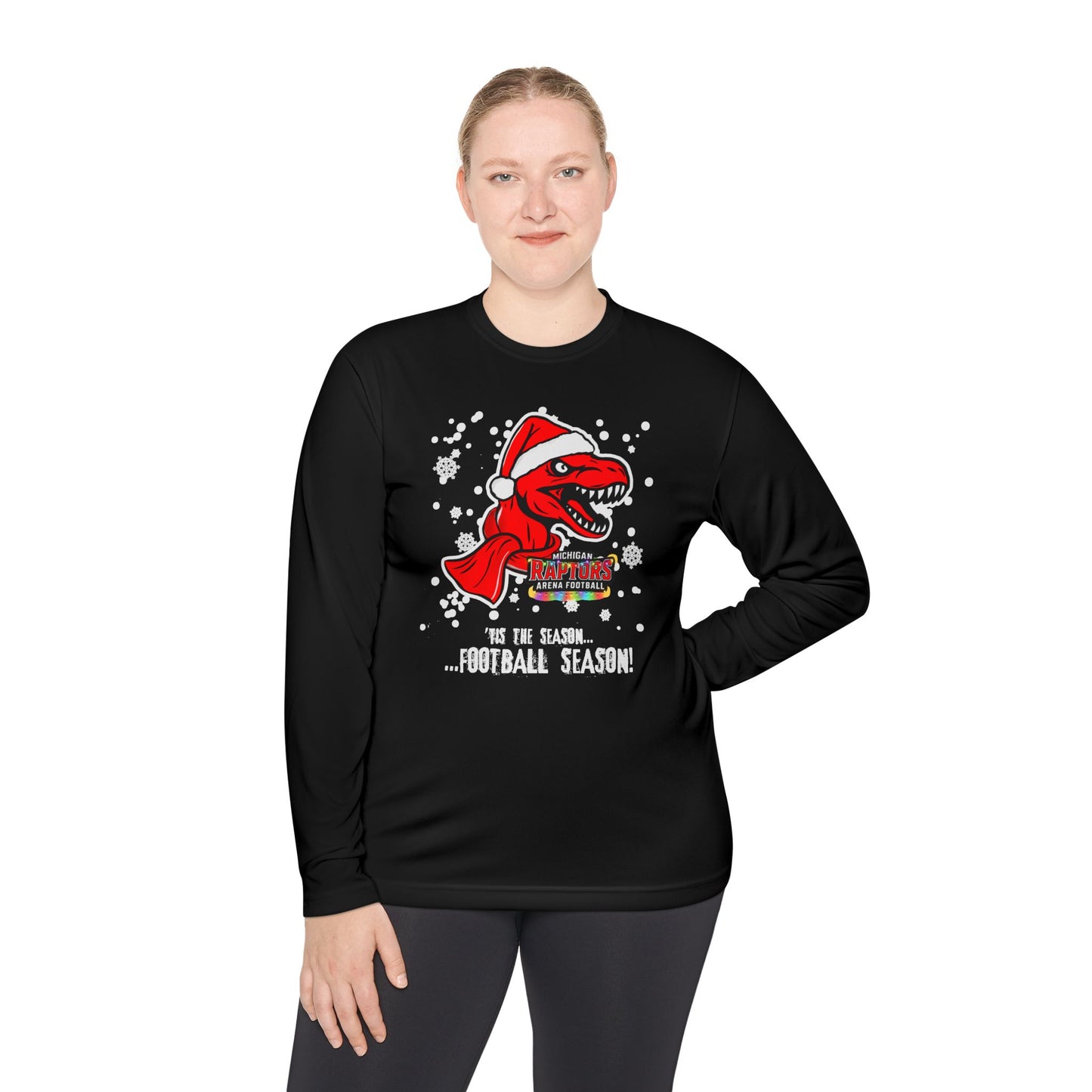 Unisex Michigan Raptors Long Sleeve Tee - Lightweight Football Shirt