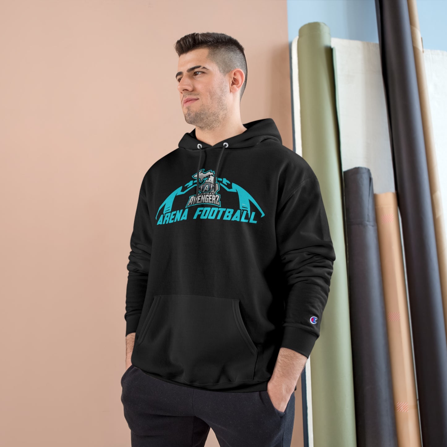 Avenger Arena Football Champion Hoodie - Cozy Sportswear for Fans