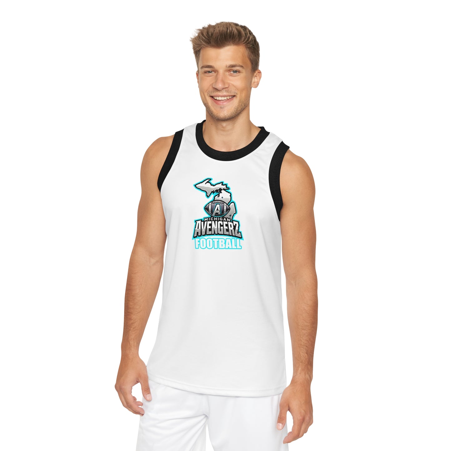 Unisex Basketball Jersey - Avengerz Football Team Apparel