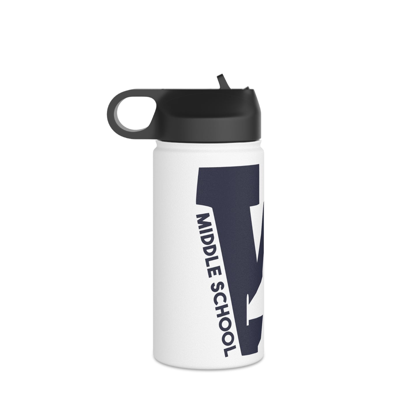 WAGAR LOGO - Stainless Steel Water Bottle, Standard Lid