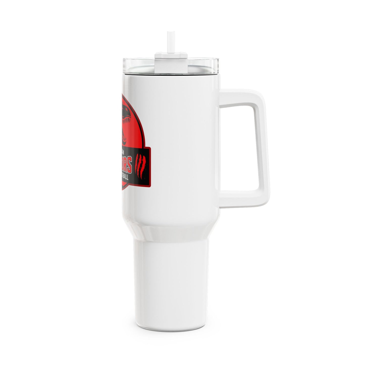 Michigan Raptors 40oz Tumbler - Insulated Travel Mug with Handle, Perfect for Sports Fans