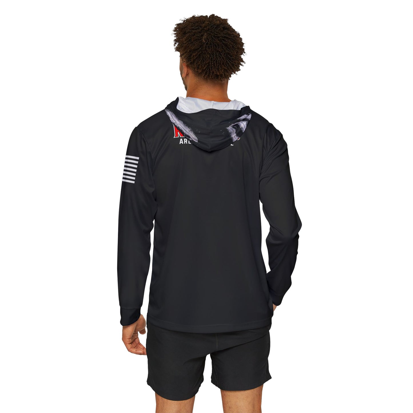 Men's Sports Hoodie BLK - Michigan Raptors Football Team Gear