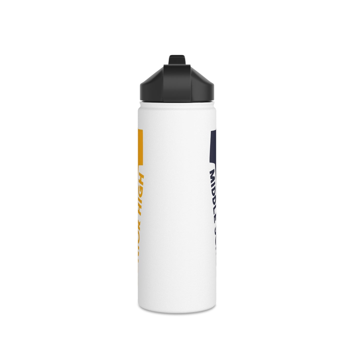 WAGAR LOGO - Stainless Steel Water Bottle, Standard Lid