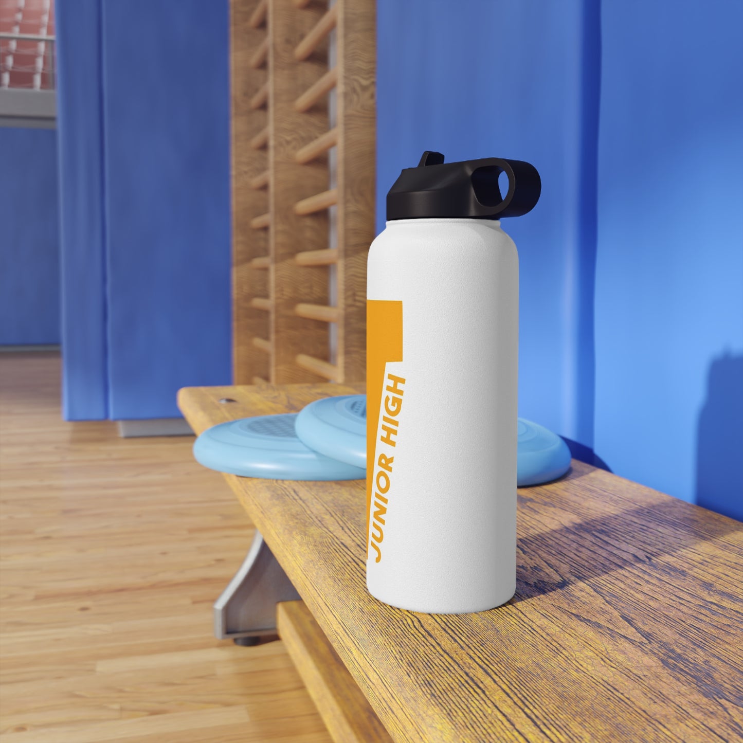 WAGAR LOGO - Stainless Steel Water Bottle, Standard Lid