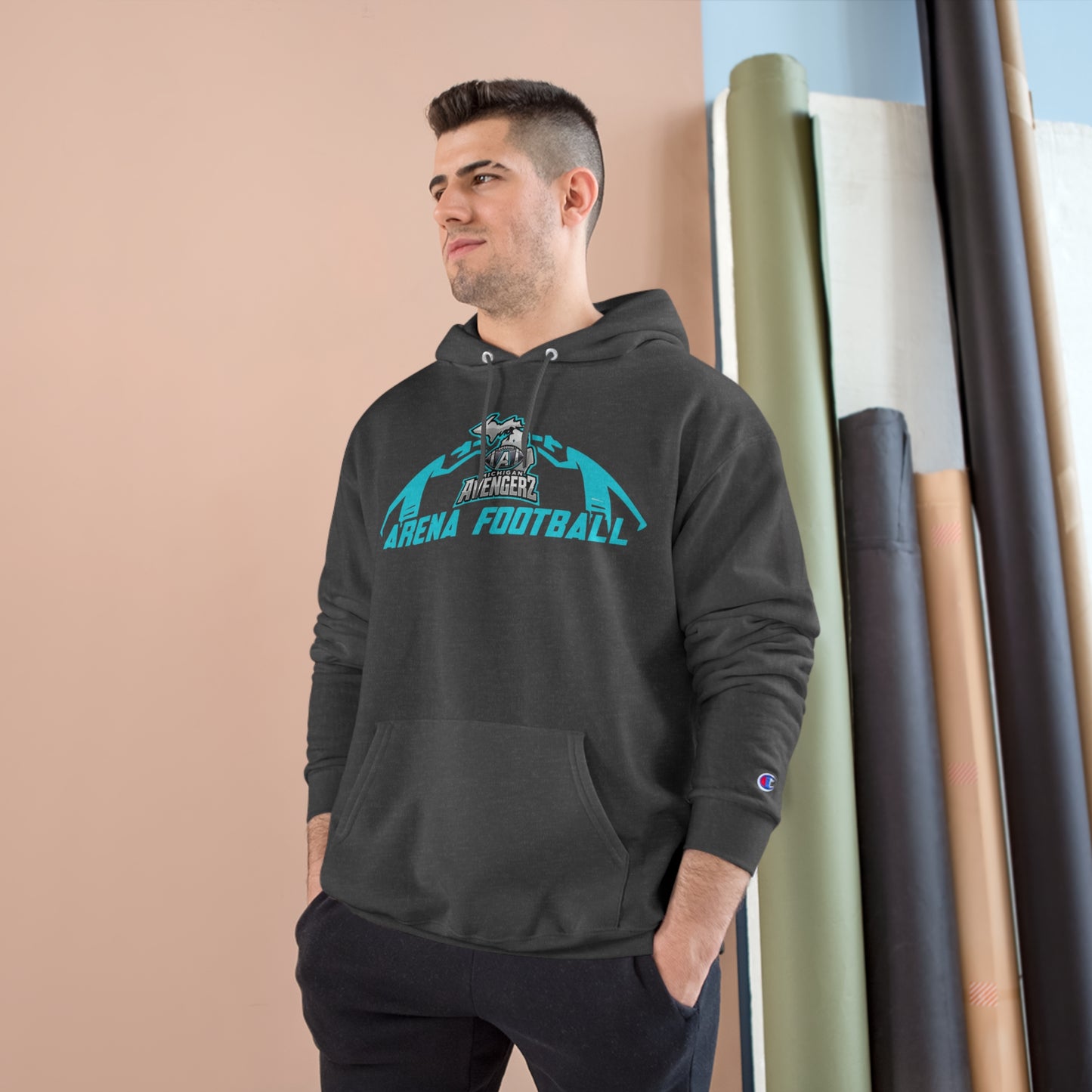 Avenger Arena Football Champion Hoodie - Cozy Sportswear for Fans