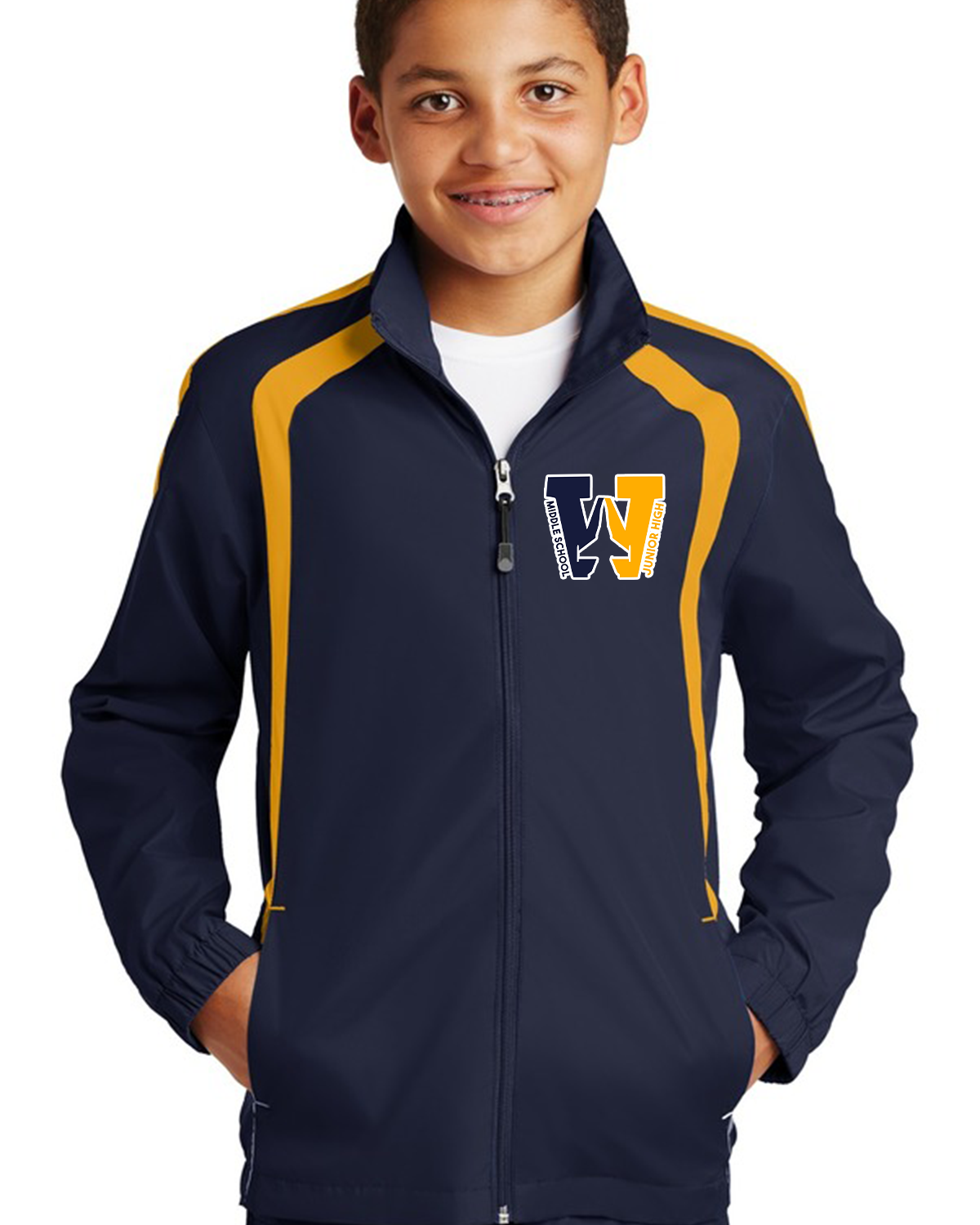 WAGAR LOGO - Youth Colorblock Raglan Jacket