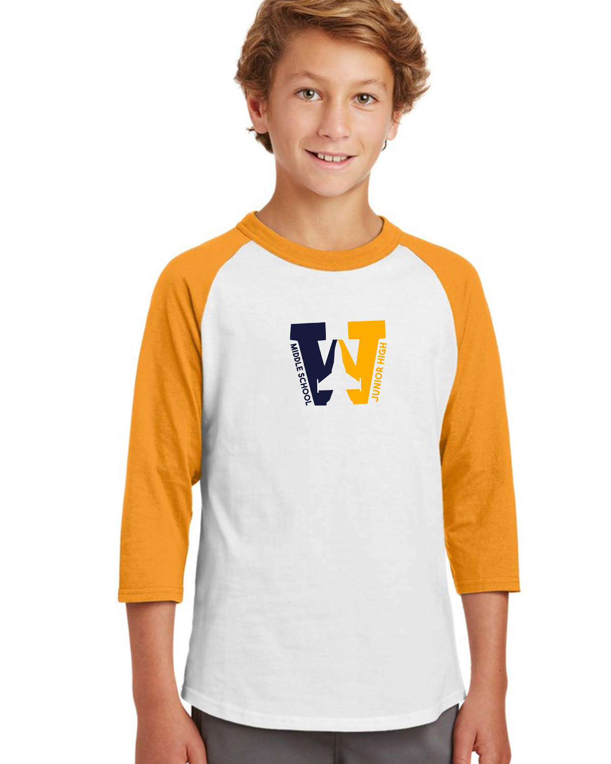 WAGAR LOGO - Youth Colorblock Raglan Jersey