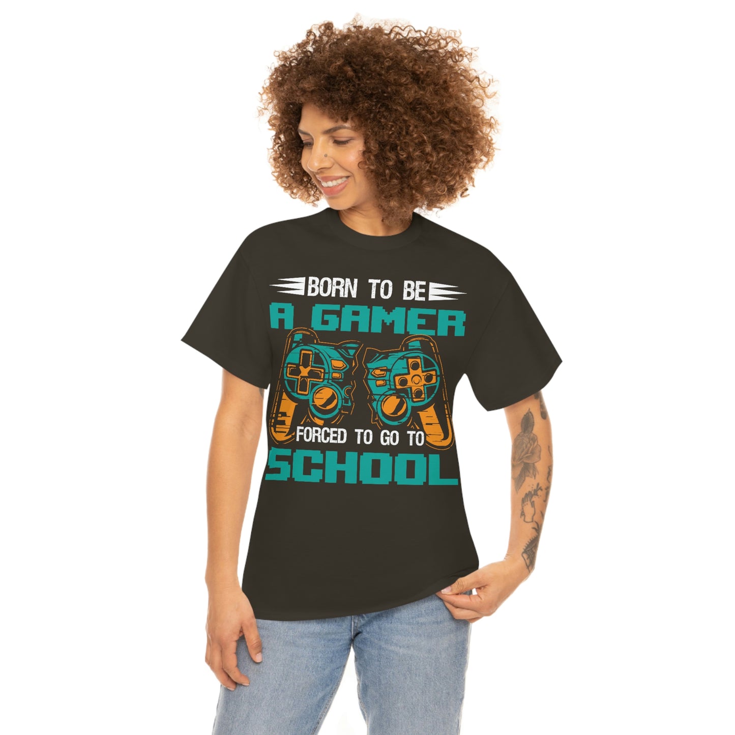 School and Gaming Tee