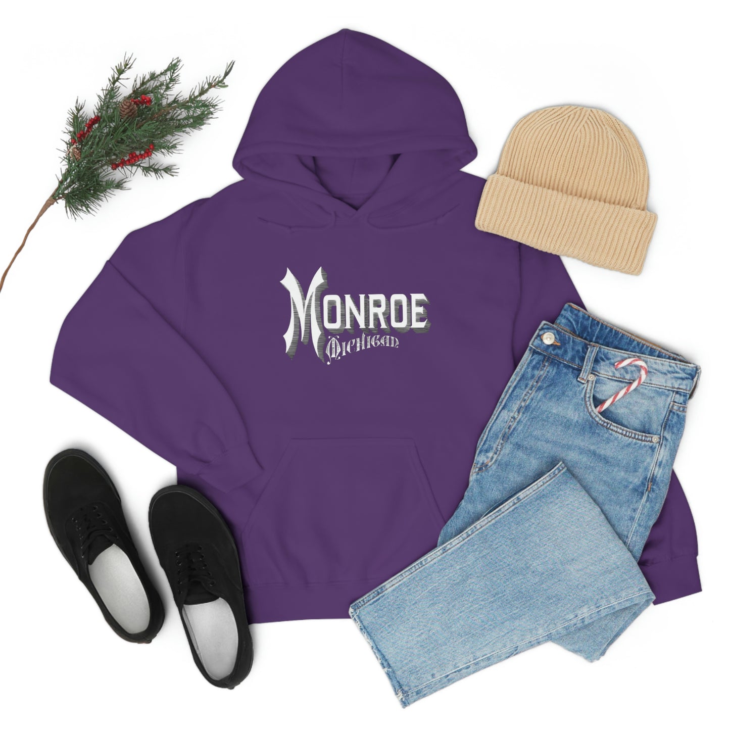Monroe, MI Style Hoodie