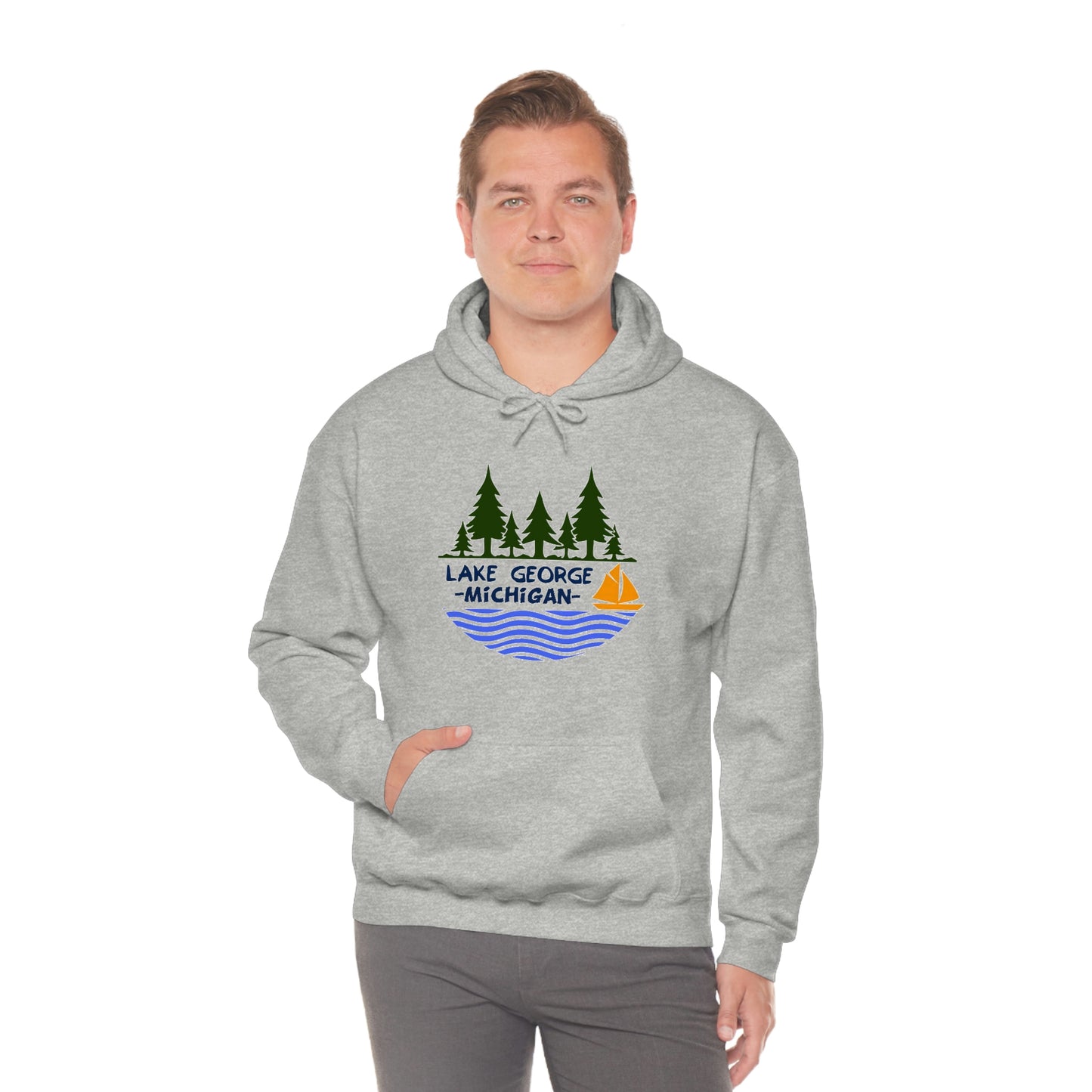 Lake George Water Hooded Sweatshirt