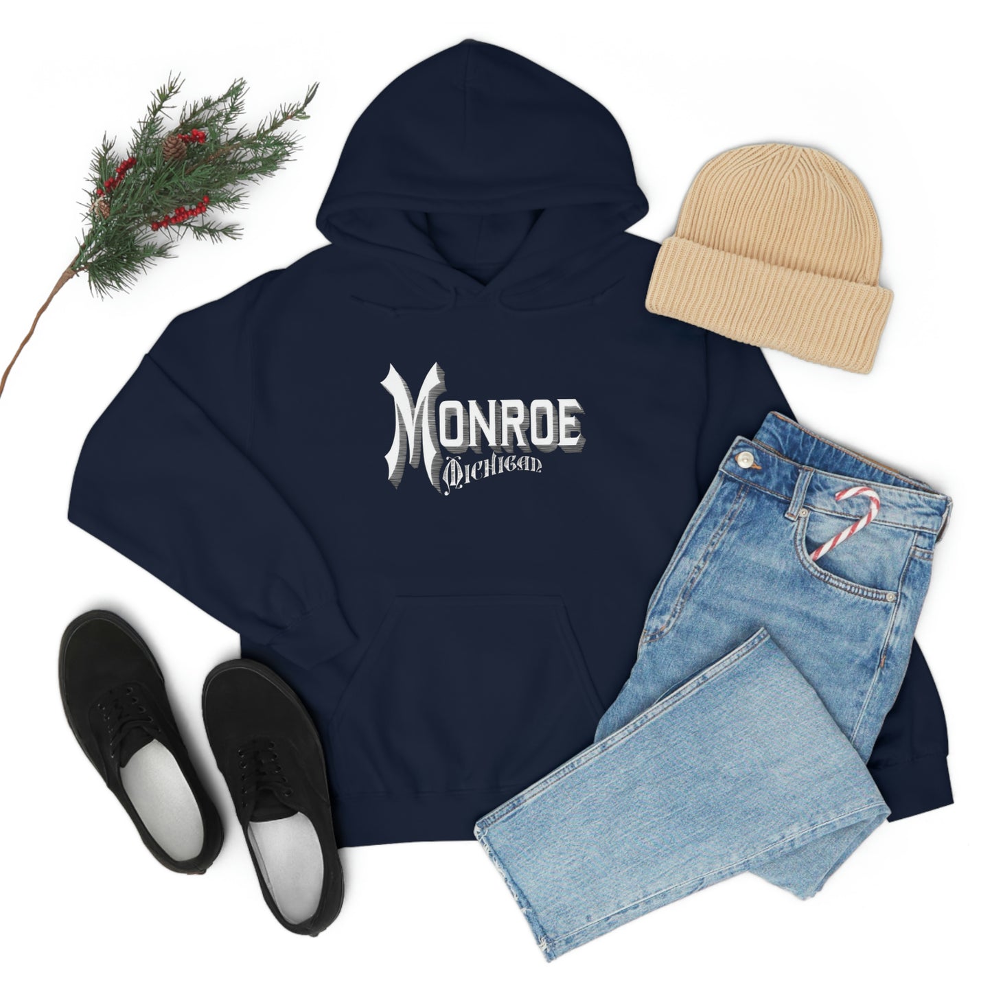 Monroe, MI Style Hoodie