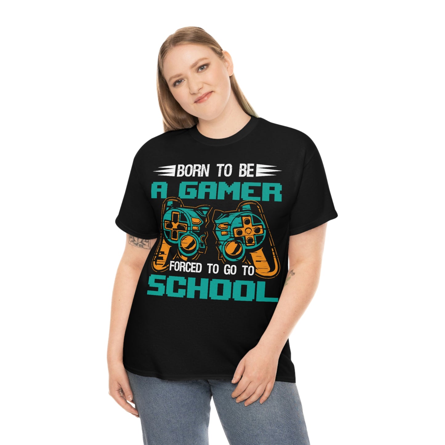 School and Gaming Tee
