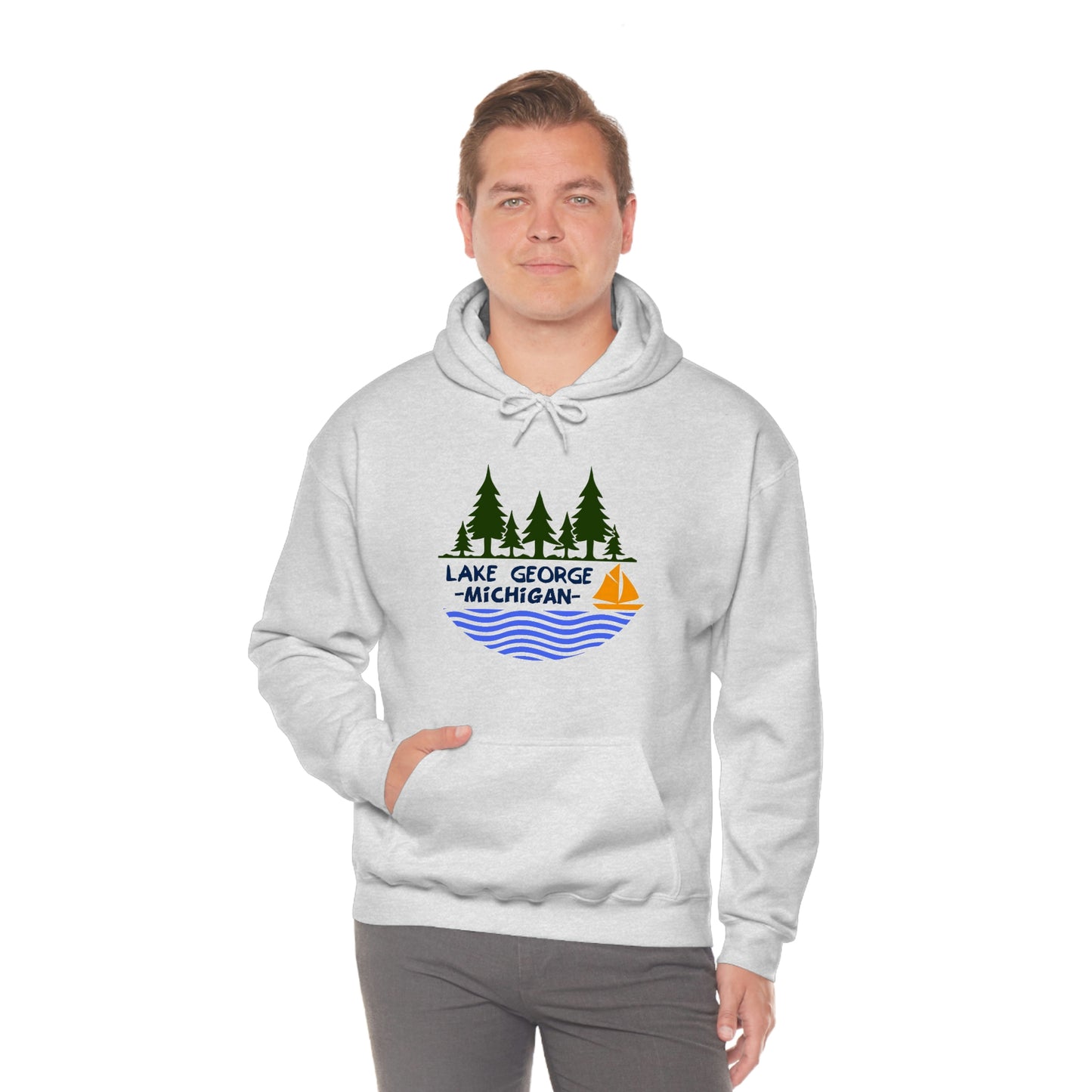 Lake George Water Hooded Sweatshirt