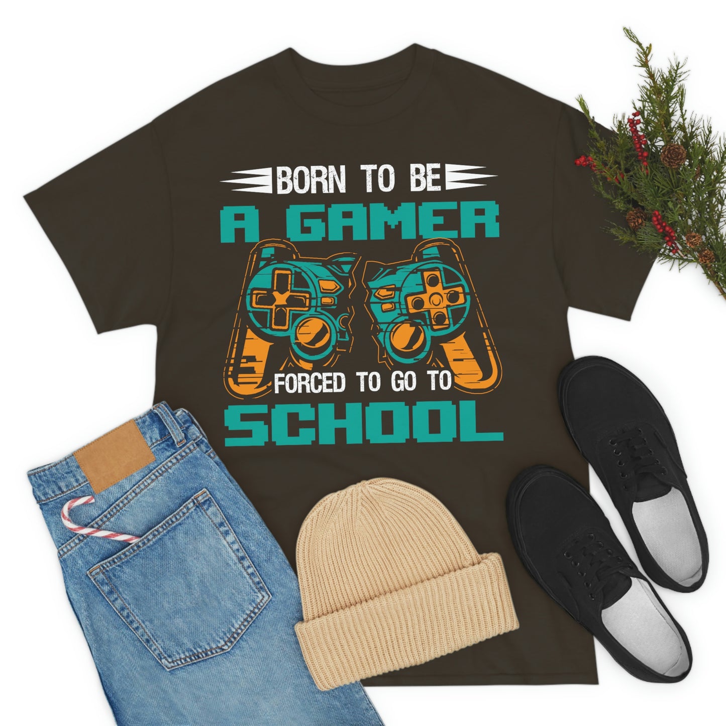 School and Gaming Tee