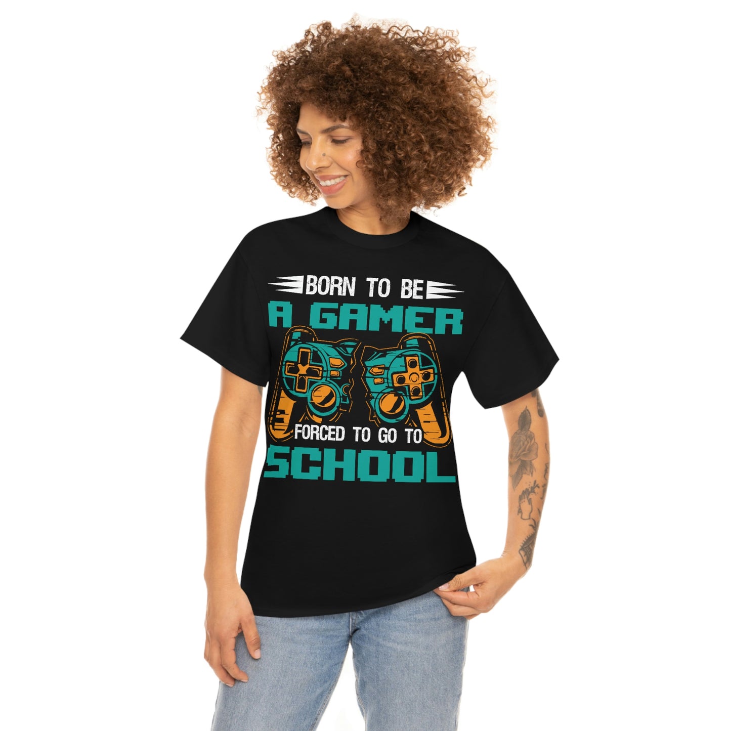 School and Gaming Tee