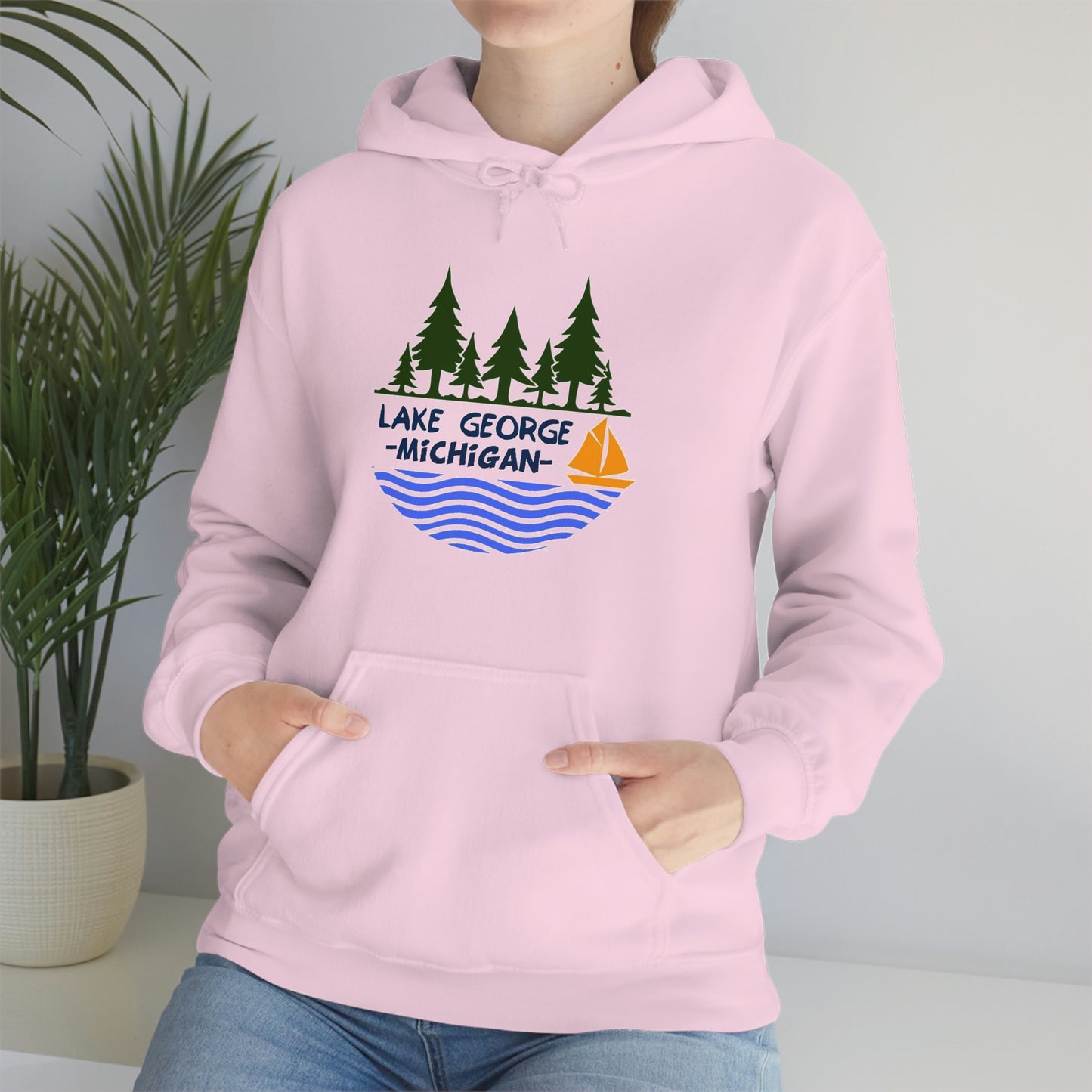 Lake George Water Hooded Sweatshirt