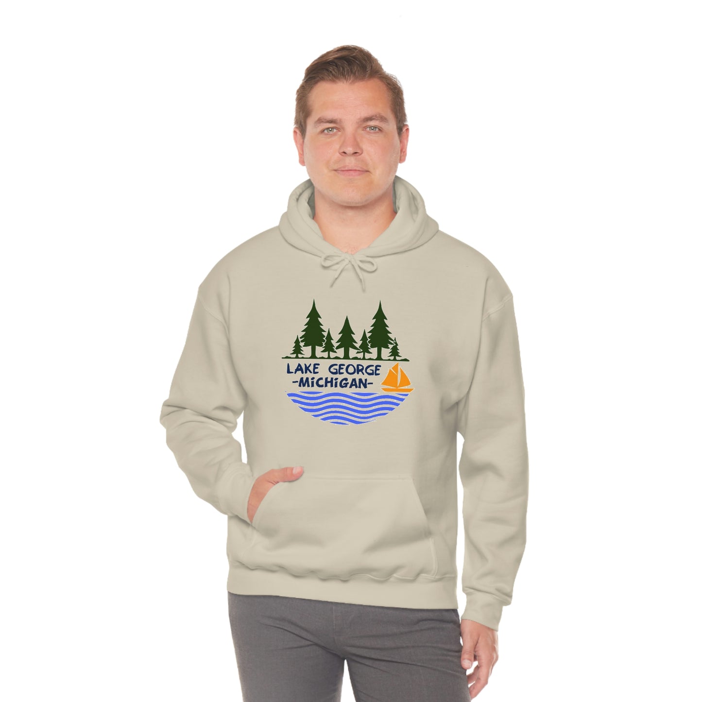 Lake George Water Hooded Sweatshirt