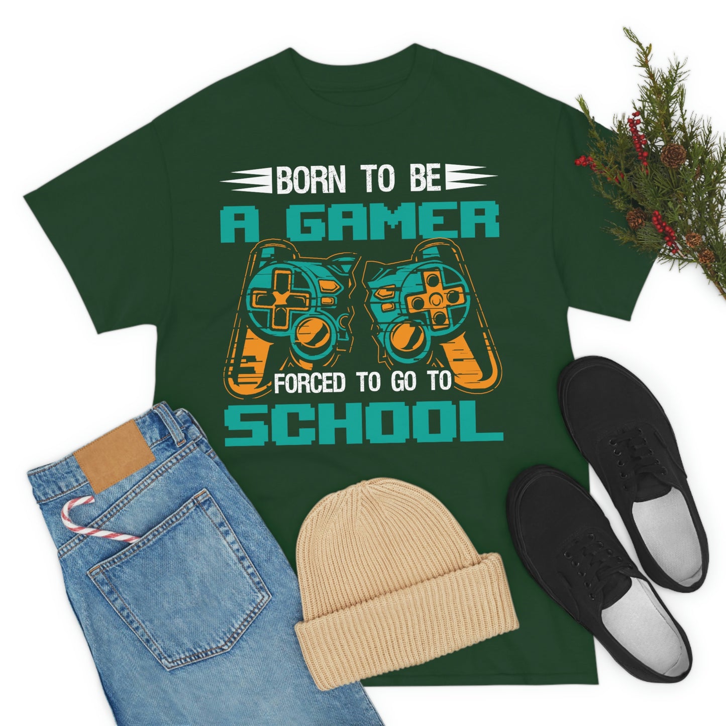 School and Gaming Tee