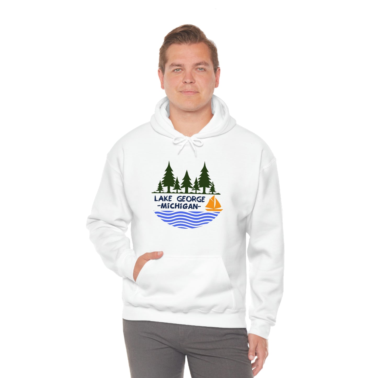 Lake George Water Hooded Sweatshirt