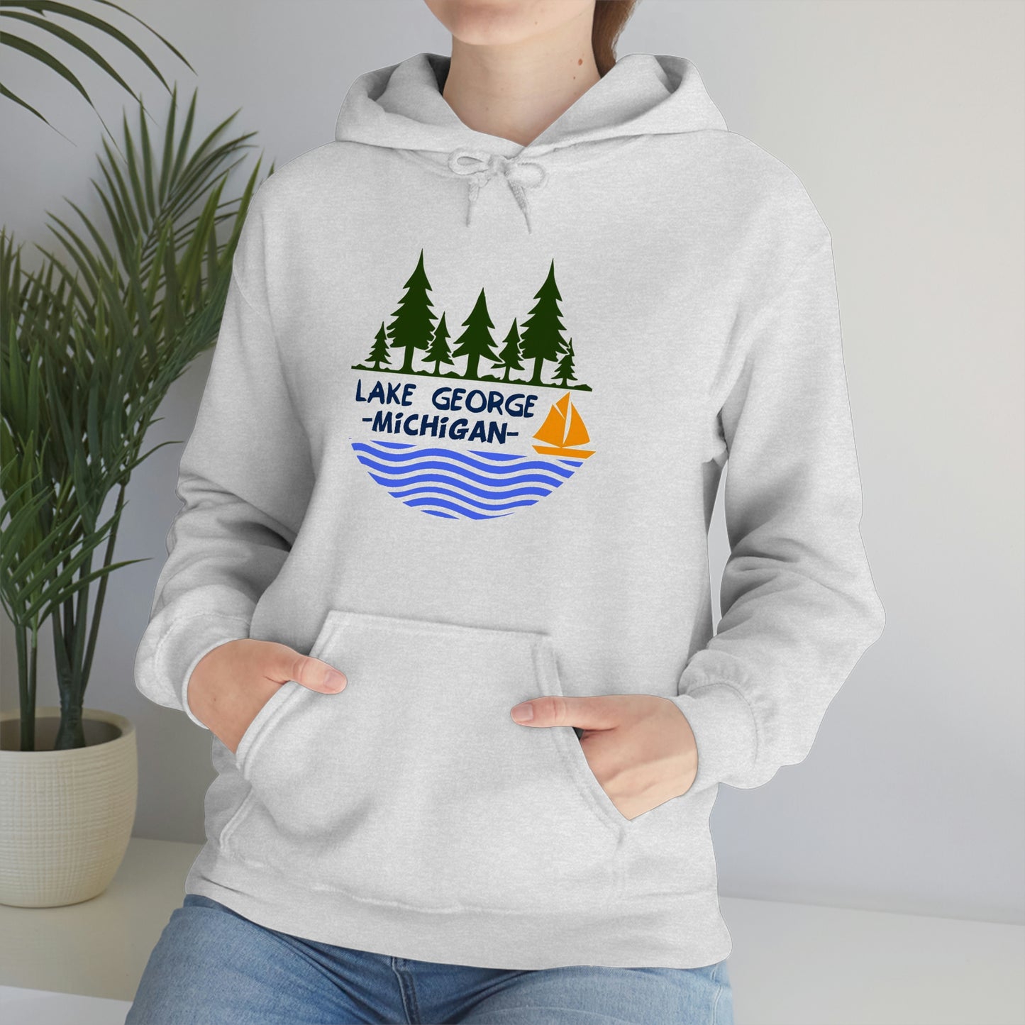 Lake George Water Hooded Sweatshirt