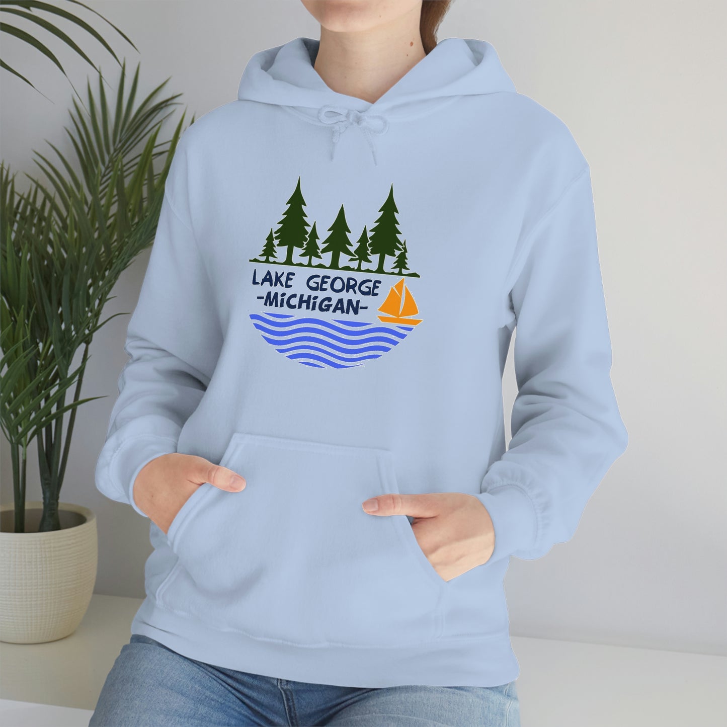 Lake George Water Hooded Sweatshirt