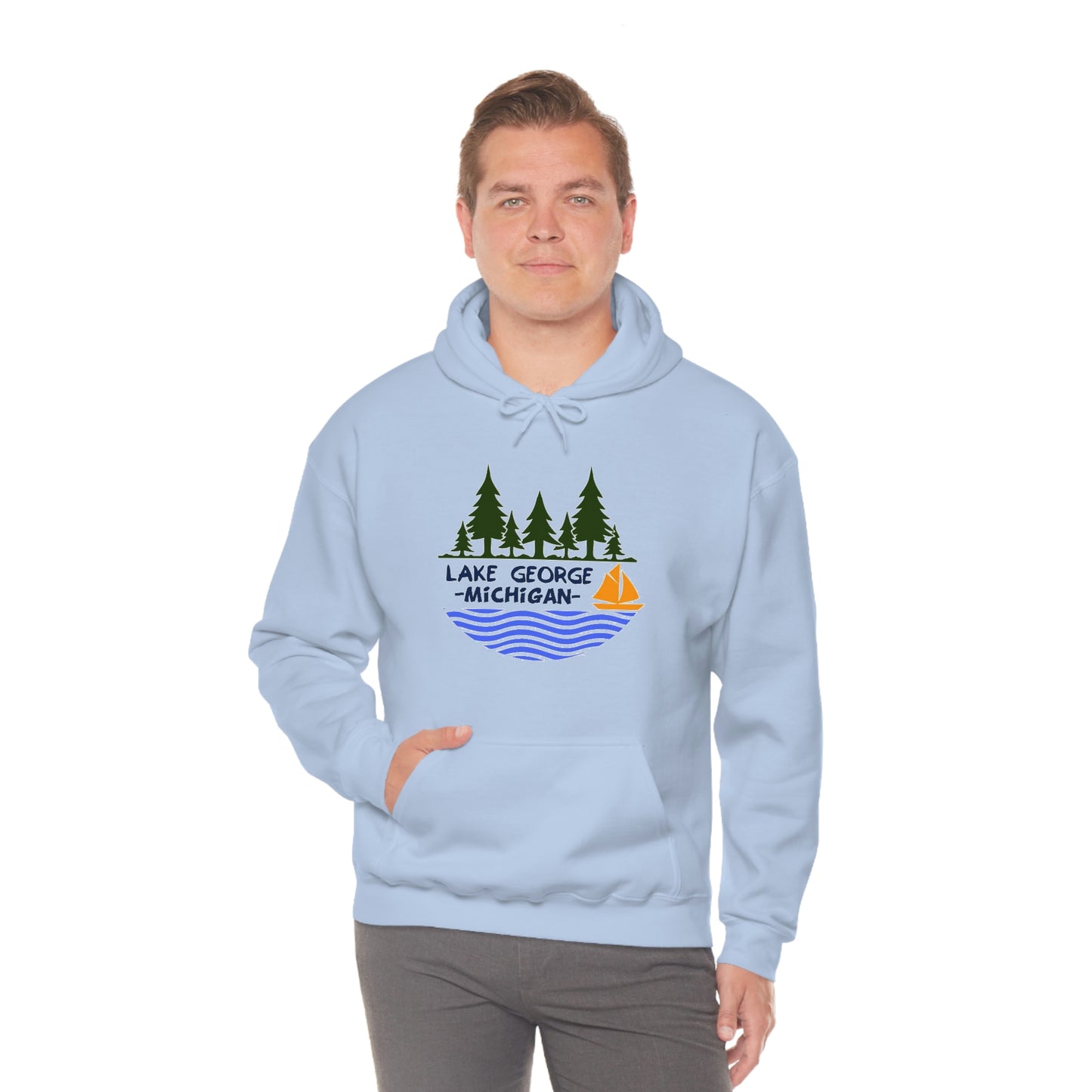 Lake George Water Hooded Sweatshirt