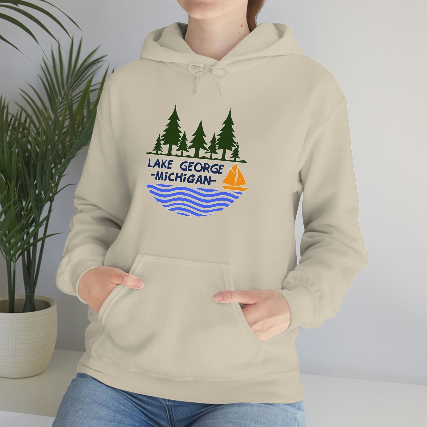 Lake George Water Hooded Sweatshirt