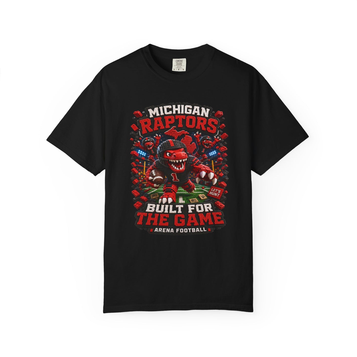 Michigan Raptors "Built for the Game" T-Shirt