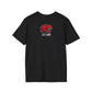 Michigan Raptors T‑Shirt — Red Dino Mascot Arena Football Tee