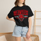 Relentless Raptors Football T-Shirt — Red Dino Logo “Let’s Hunt!” Game Day Tee