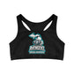 Michigan Avengerz Arena Football Seamless Sports Bra - Supportive Activewear for Fans