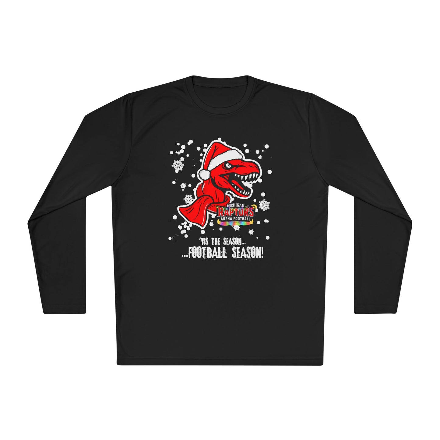 Unisex Michigan Raptors Long Sleeve Tee - Lightweight Football Shirt