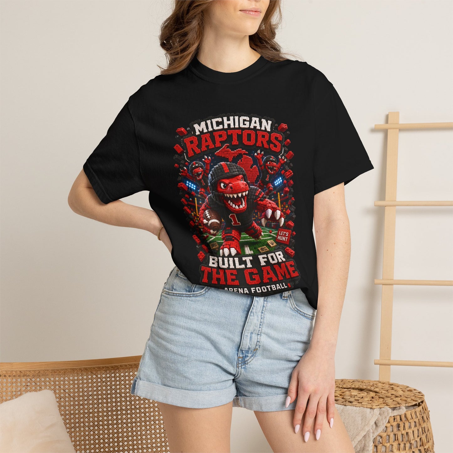 Michigan Raptors "Built for the Game" T-Shirt