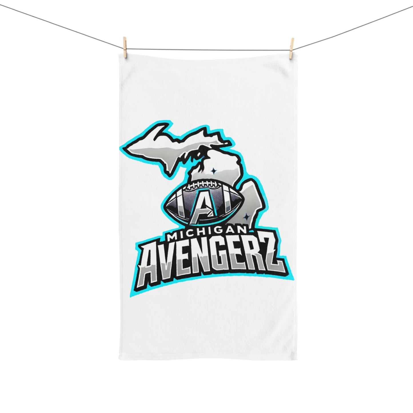 Michigan Avengerz Hand Towel | Sports Fan Towels for Game Day