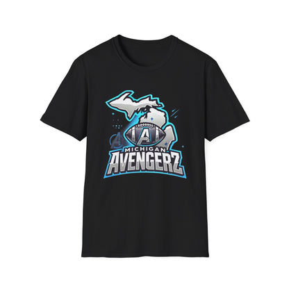 Michigan Avengerz Unisex Softstyle T-Shirt - Casual Superhero Team Apparel