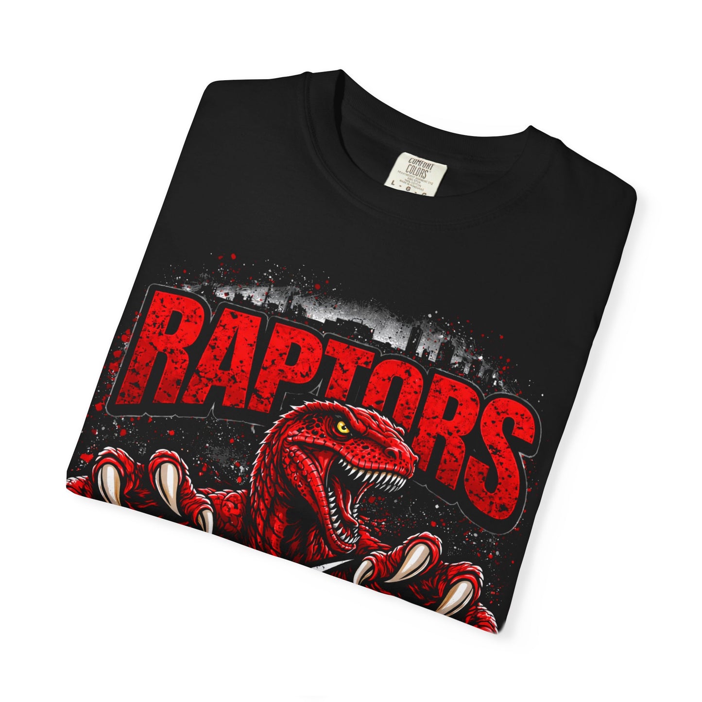 Raptors Everyone T-Shirt — Dino Mascot Game Schedule Tee