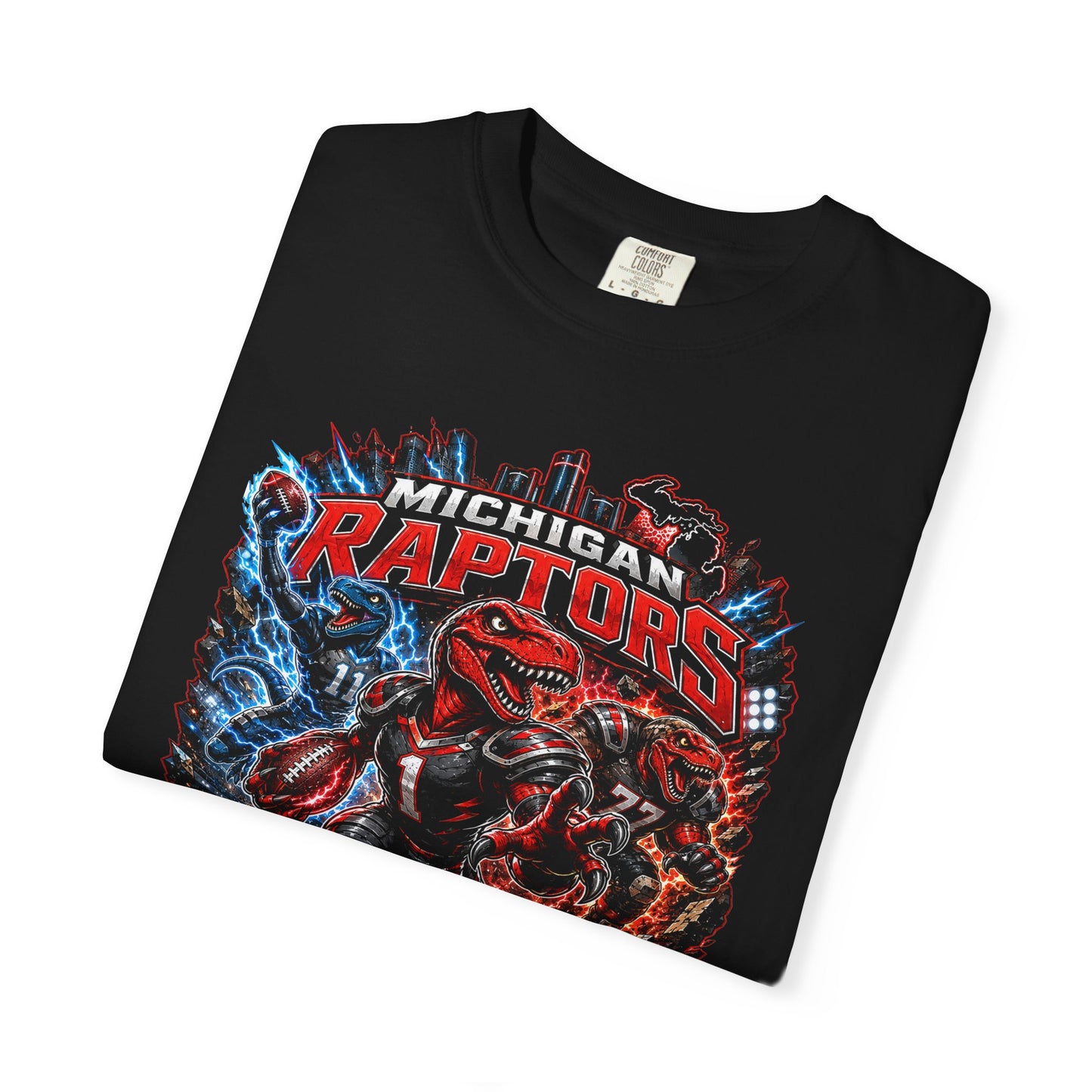 Raptors "Assemble & Hunt" Arena Football T-Shirt