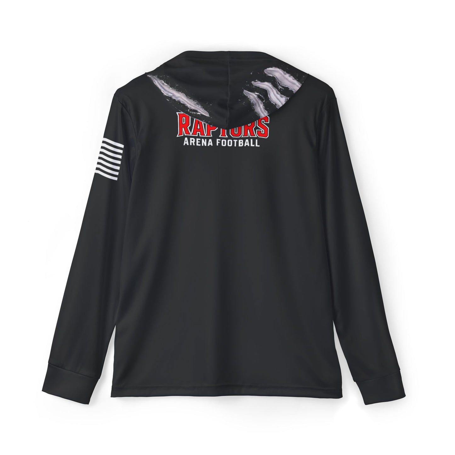 Men's Sports Hoodie BLK - Michigan Raptors Football Team Gear