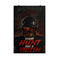 Every Hunt Has a Victim Football Poster — Michigan Raiders Helmet Wall Art (Rolled Poster)
