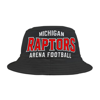 Raptors Arena Football Bucket Hat BLK - Trendy Sportswear for Fans