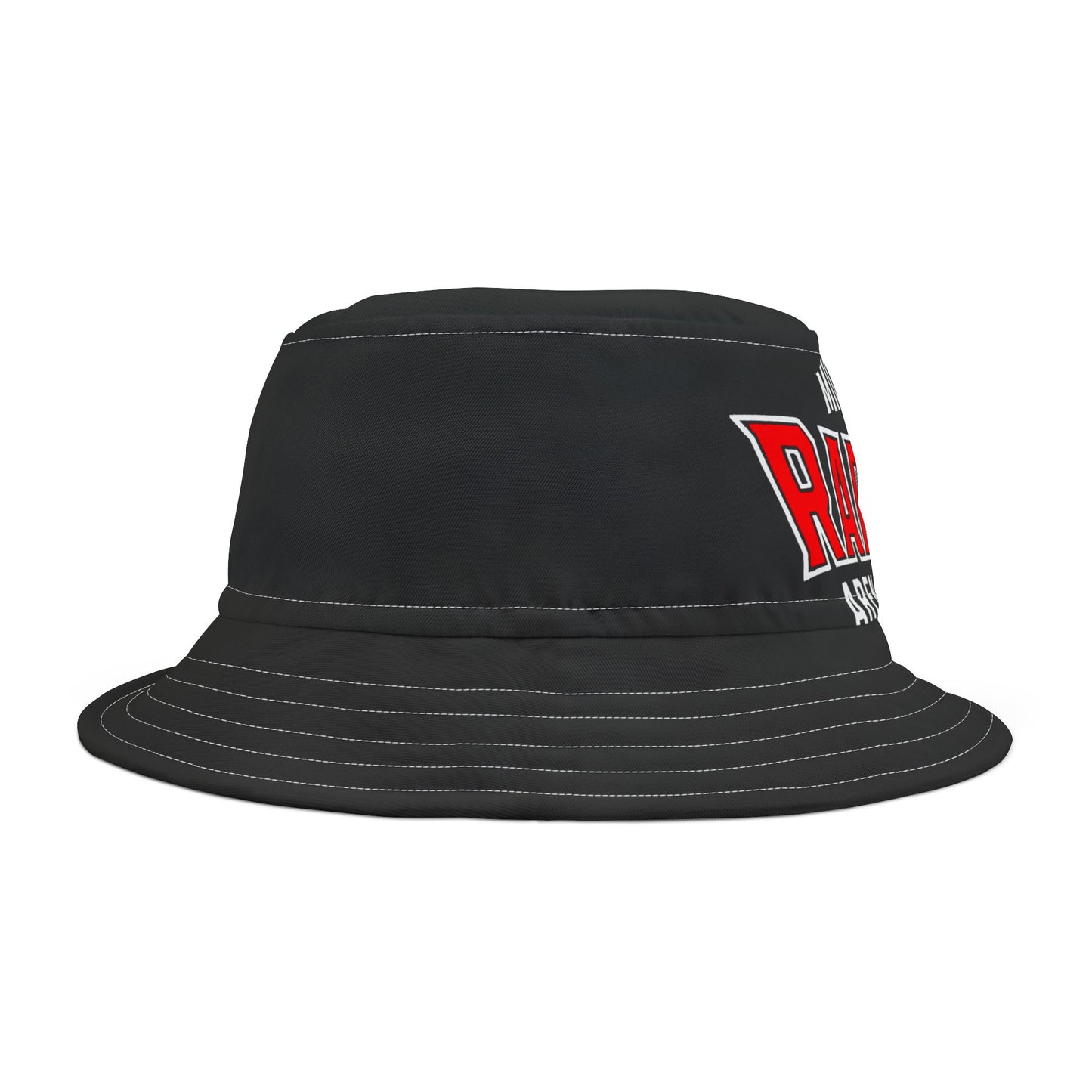 Raptors Arena Football Bucket Hat BLK - Trendy Sportswear for Fans