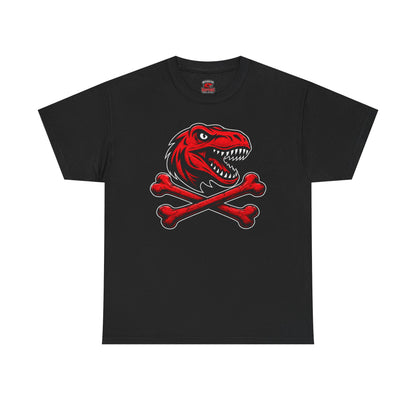 Dinosaur Skull & Crossbones Graphic Tee