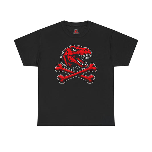 Dinosaur Skull & Crossbones Graphic Tee