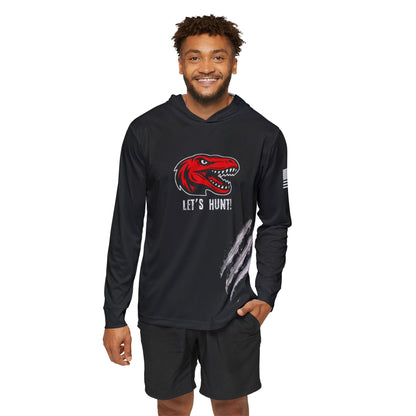 Men's Sports Hoodie - "Clawed" Raptor Design